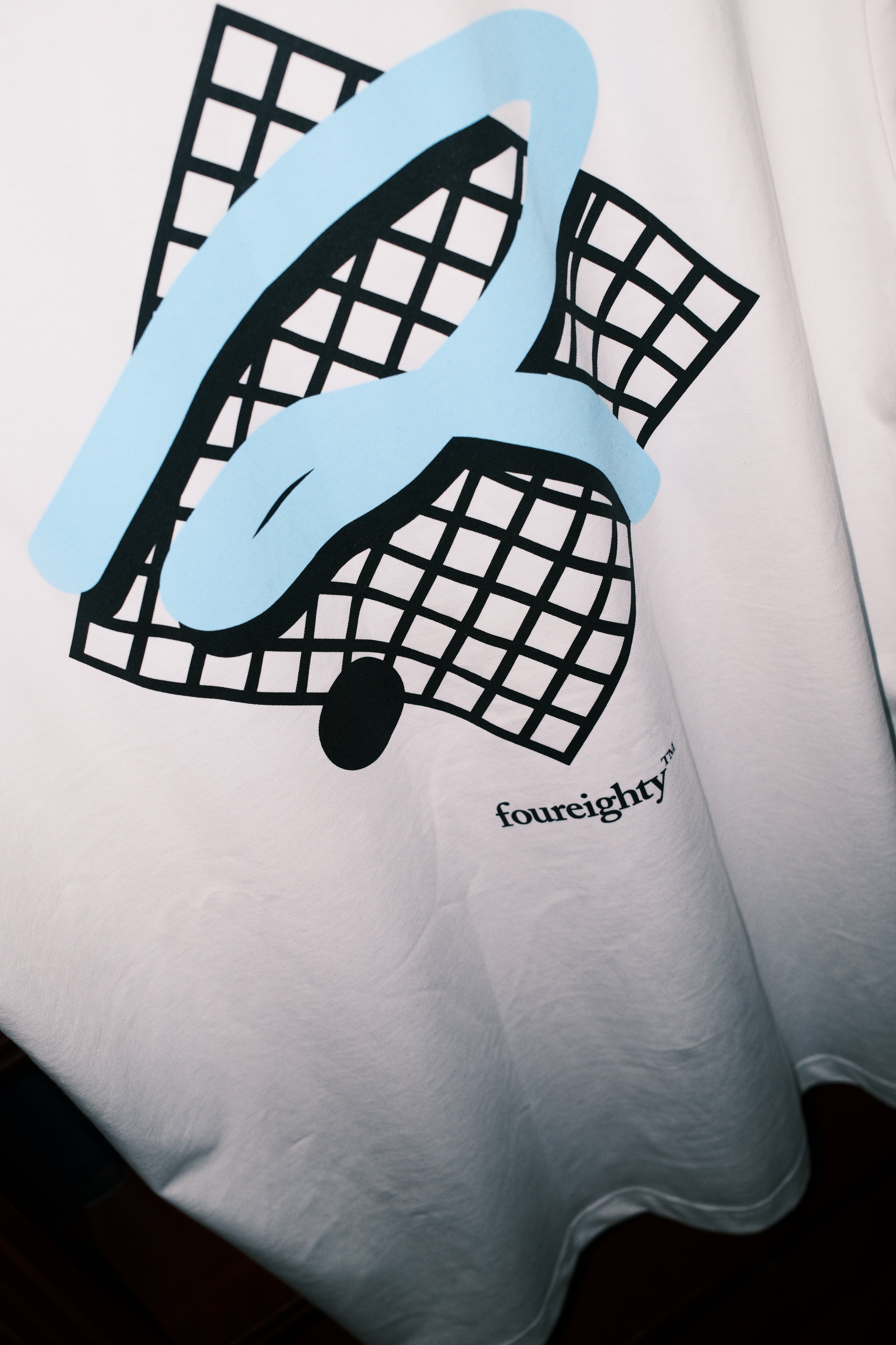 foureighty™  X Penfold Grid Script Tee
