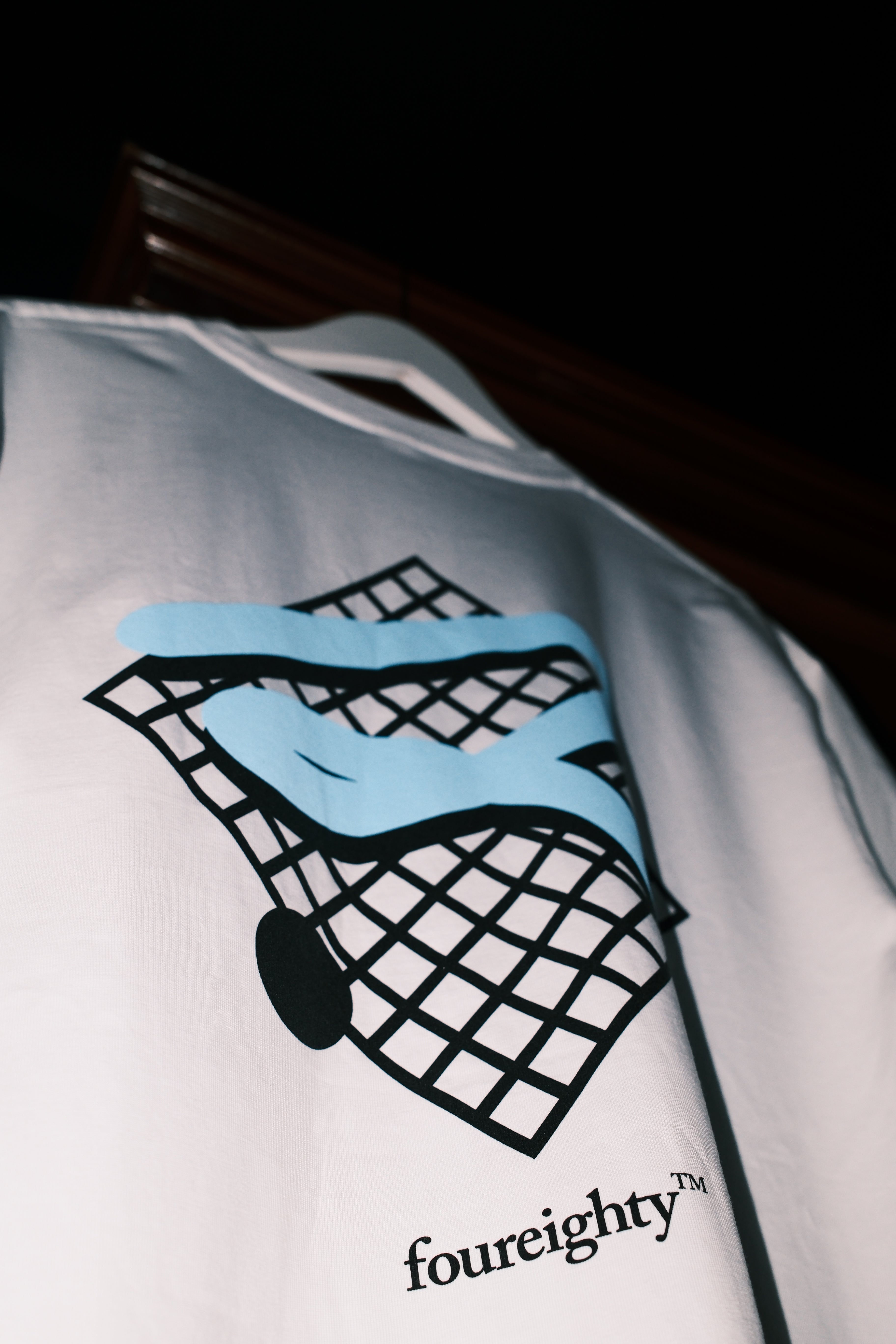 foureighty™  X Penfold Grid Script Tee